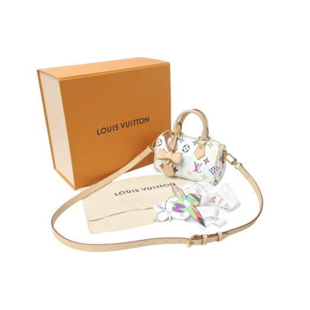 Louis Vuitton Nano Murakami Takashi bag handbag multicolor Speedy - Picture 2 of 9